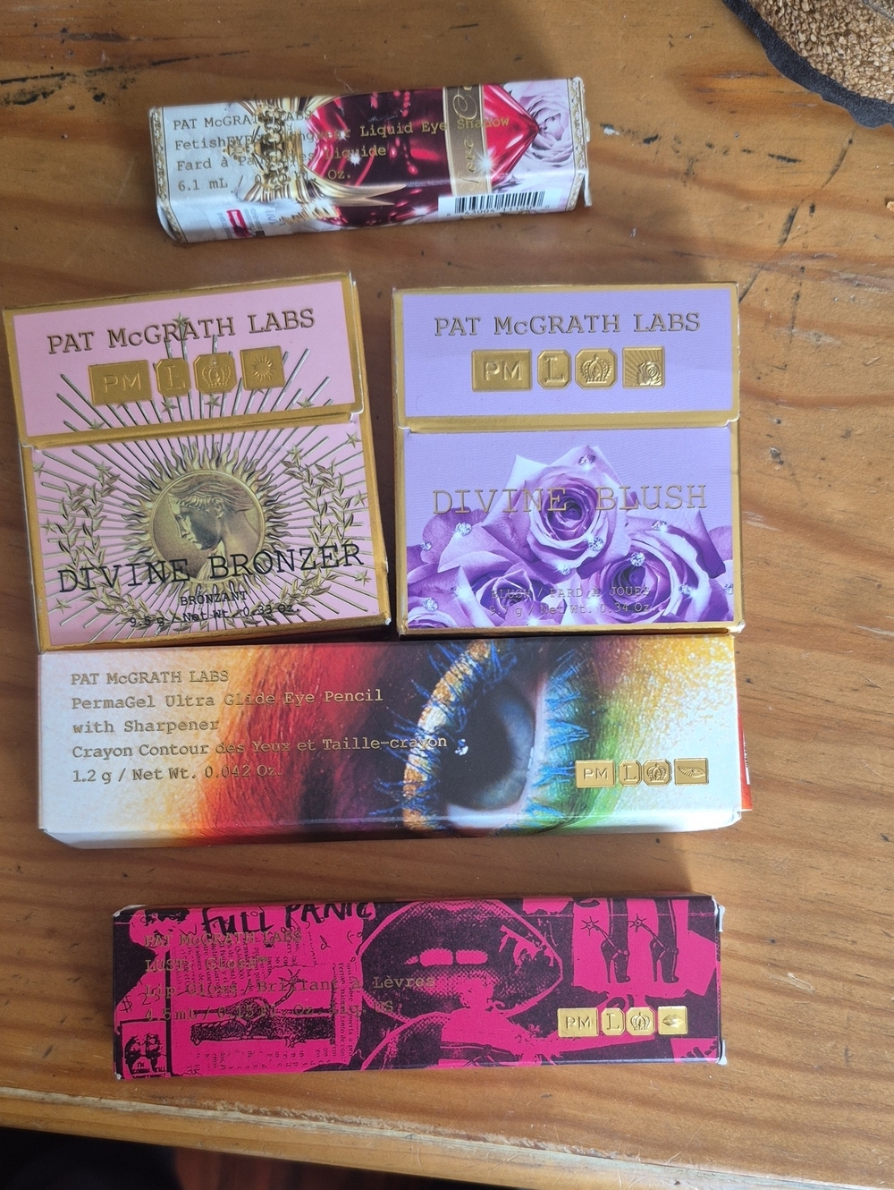 Brand New Lot Of 5 Pat McGrath Labs Makeup Set never Out Of Original Packaging